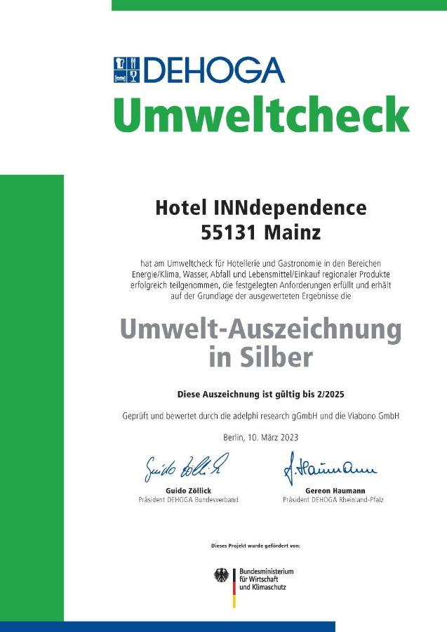 Hotel Inndependence Mainz Kültér fotó